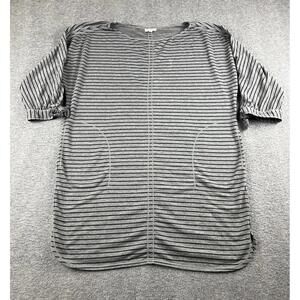 Max Studio Women's Striped 3/4 Sleeve Top Size XL